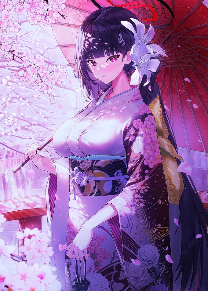 Umbrella girl