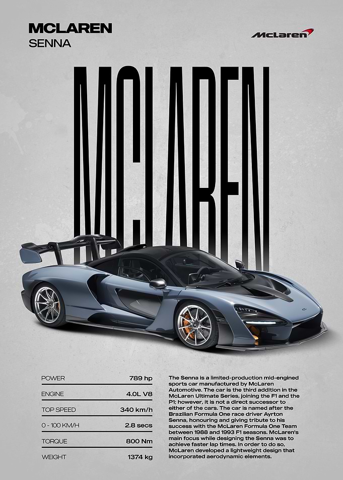 McLaren Senna Supercar