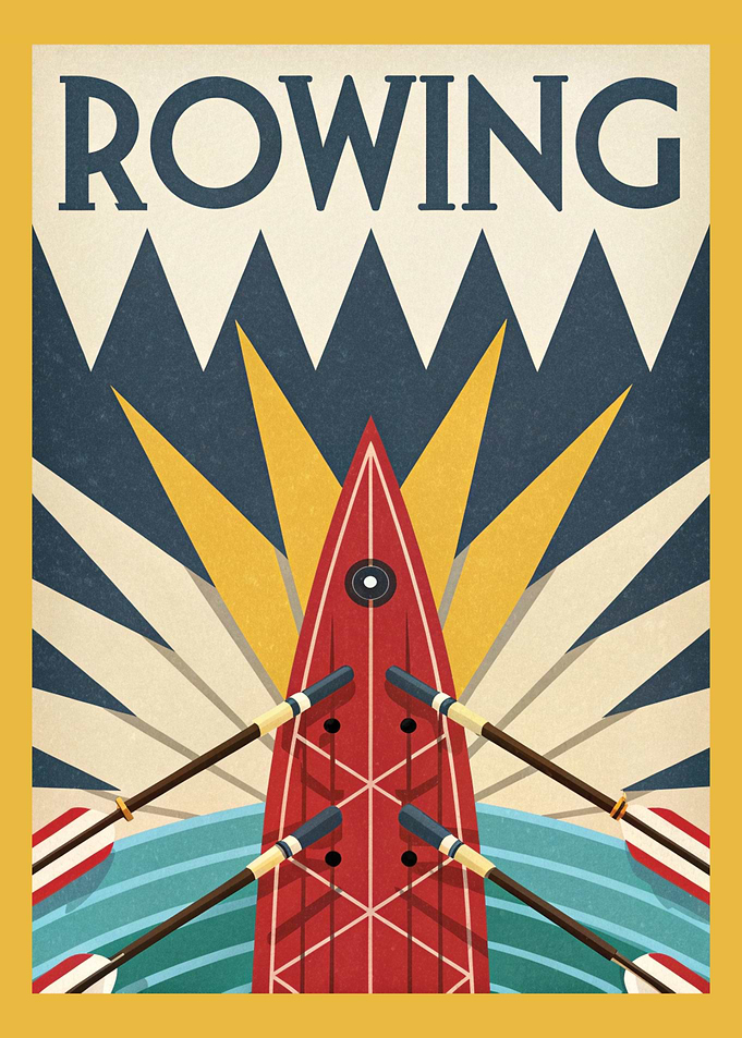 Rowing Poster