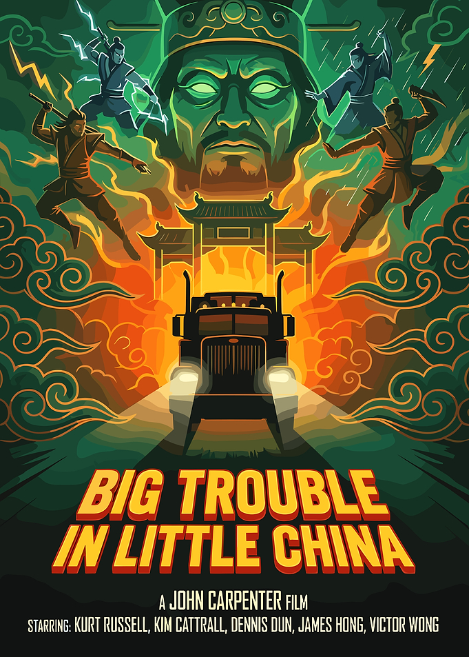 Big Trouble in Little China Movie Poster
