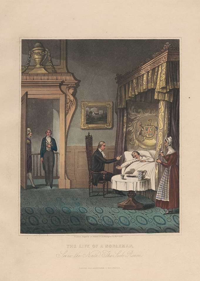 The Sick Man in Bed