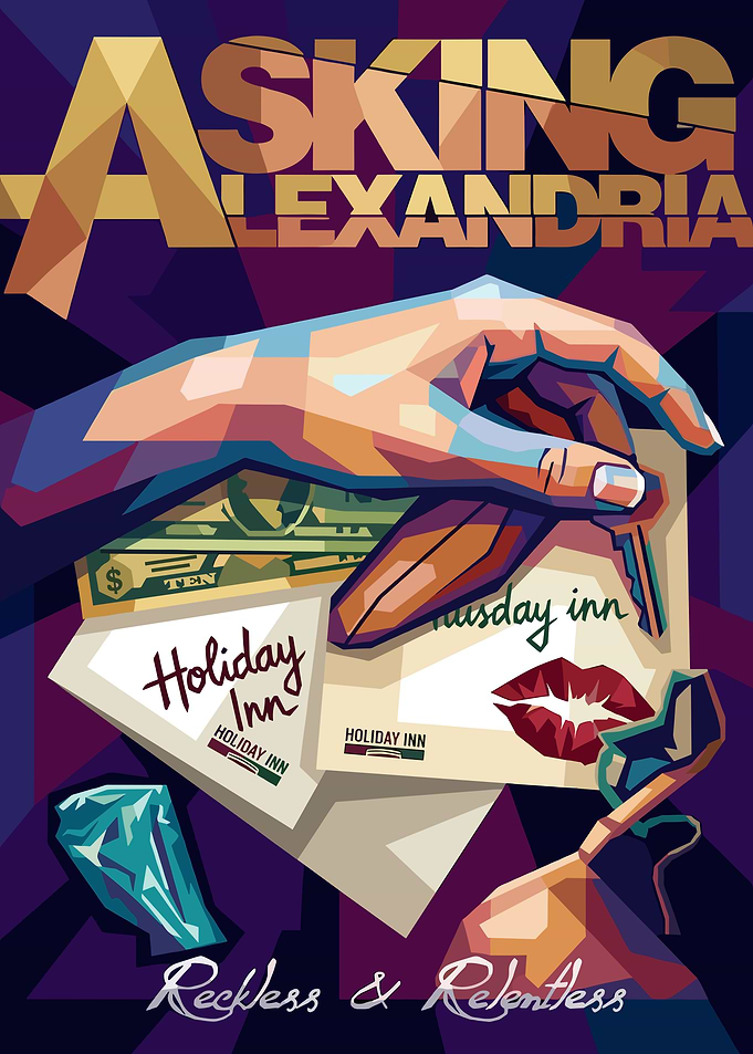 Asking Alexandria Reckless & Relentless Album Art