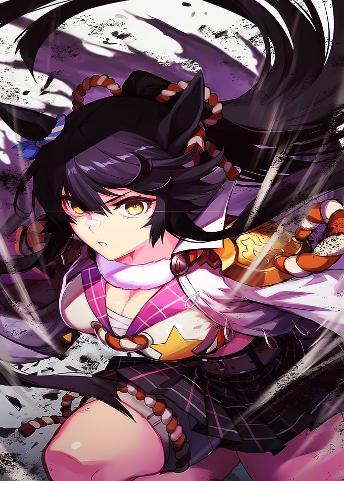 Anime Girl with Fox Ears