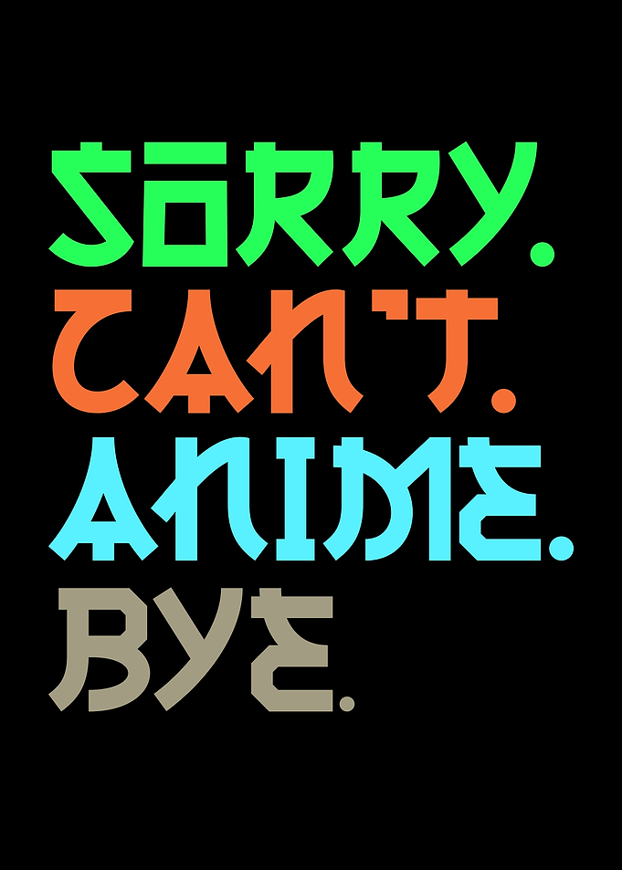 Funny Anime Text Art