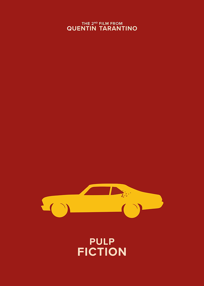 Pulp Fiction Minimalist Poster