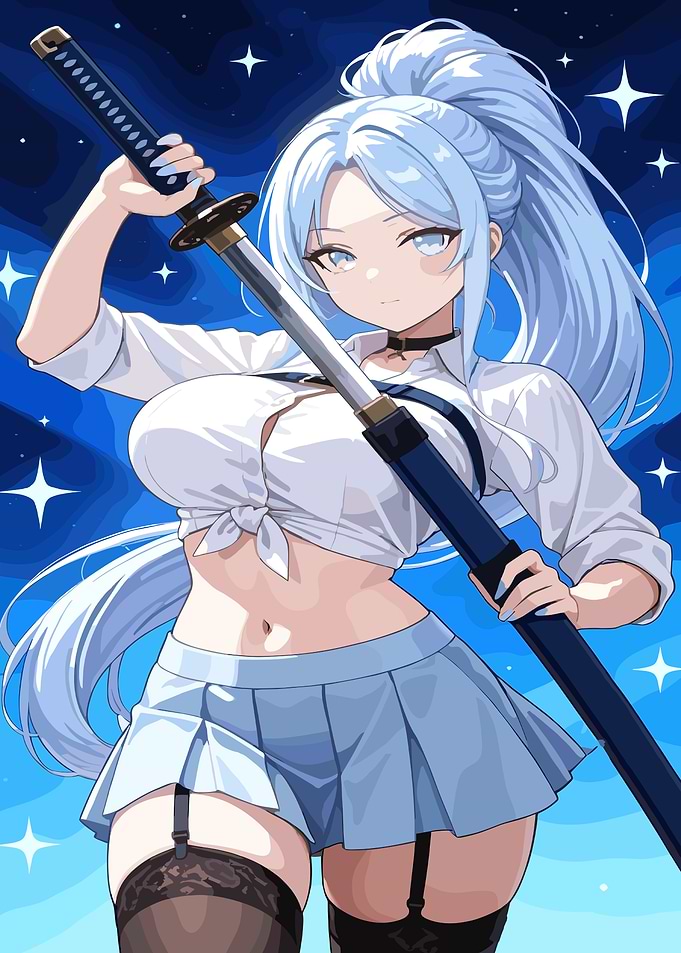 Sylpha with Katana
