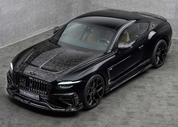 Black Mansory Bentley Coupe