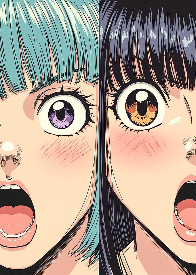 Anime Girls with Big Eyes