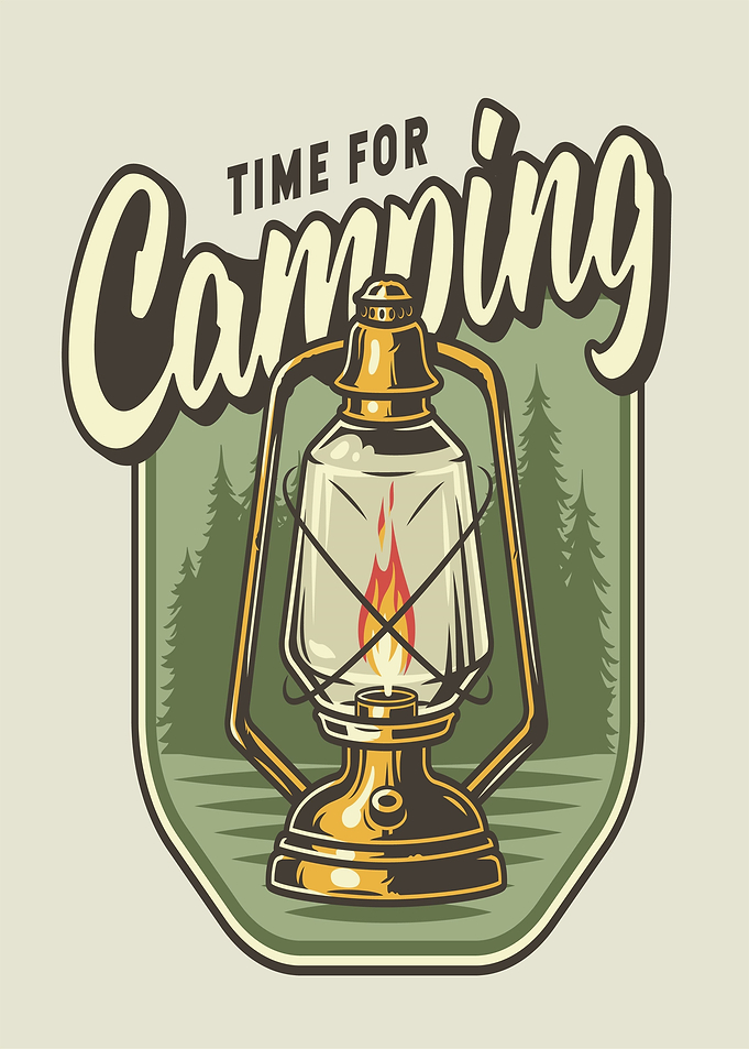 Time for Camping Lantern