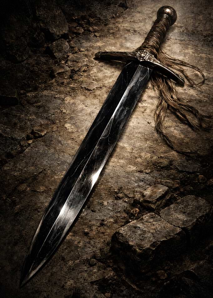Void-Touched Blade - Soulsborne Aesthetic