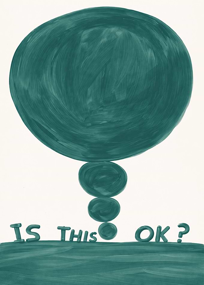 Is This OK? Thought Bubble Painting