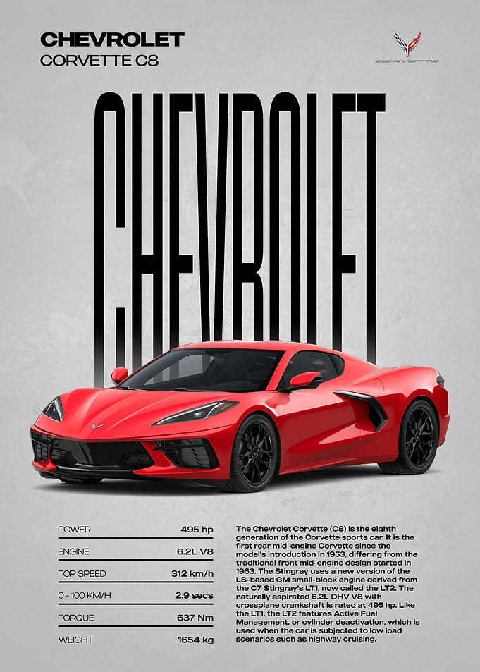 Chevrolet Corvette C8 Sports Car