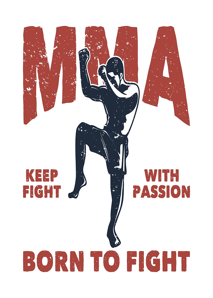 MMA Fighter Born to Fight