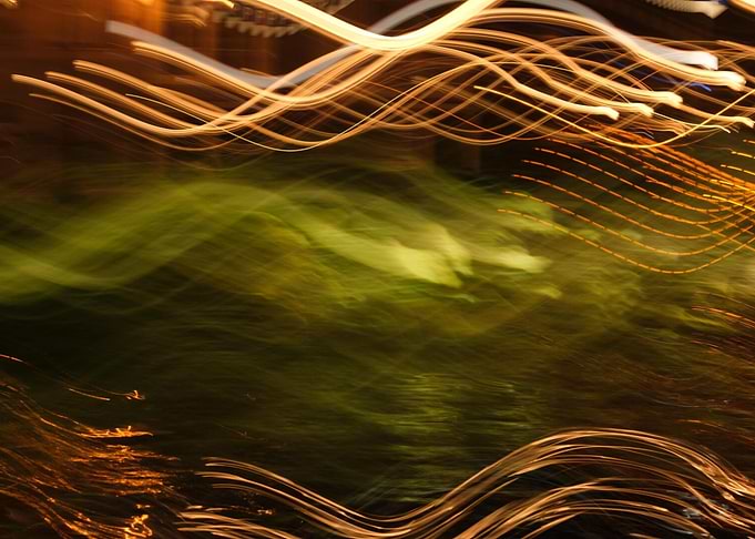 Abstract Light Trails