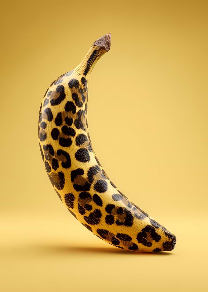 Leopard Print Banana