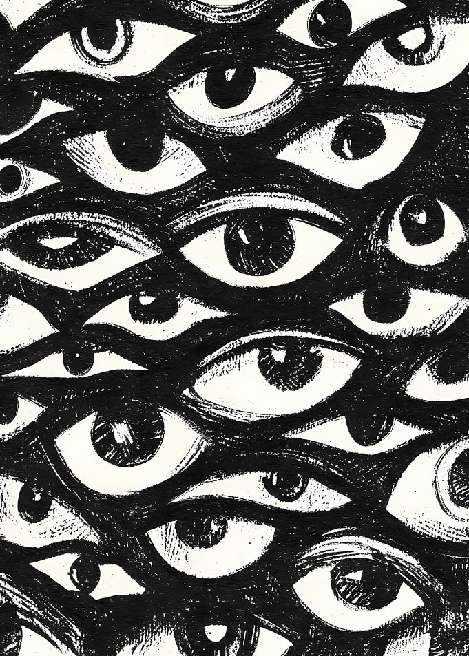 Surreal Eyes Pattern