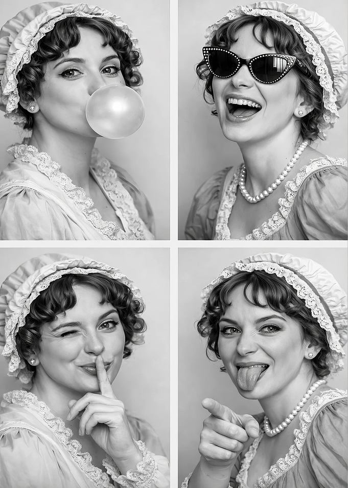 Jane Austen Photo Strip