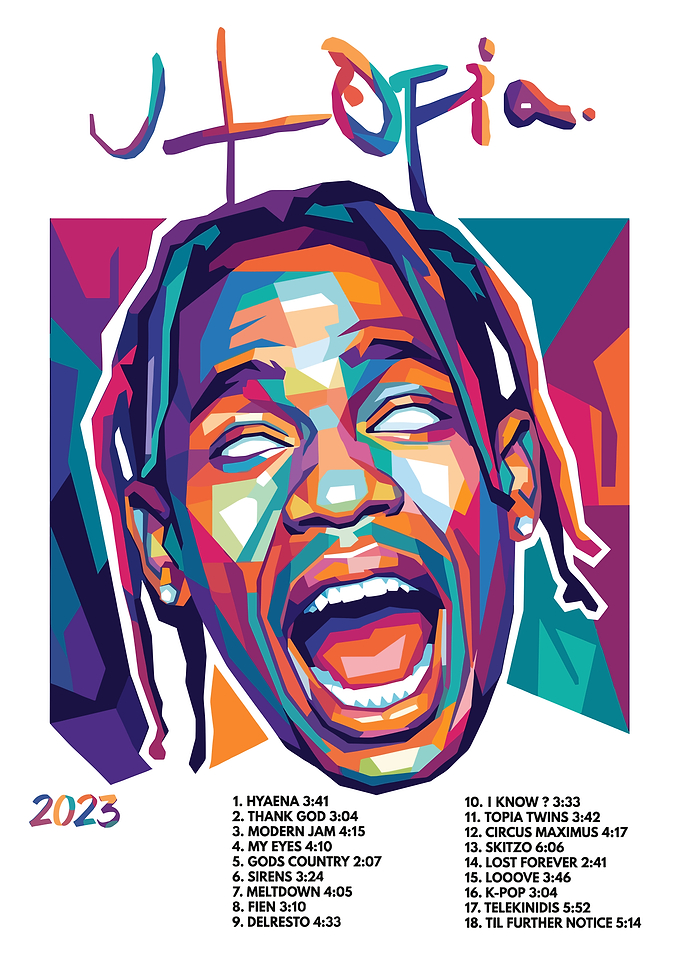 Travis Scott Utopia Album Art