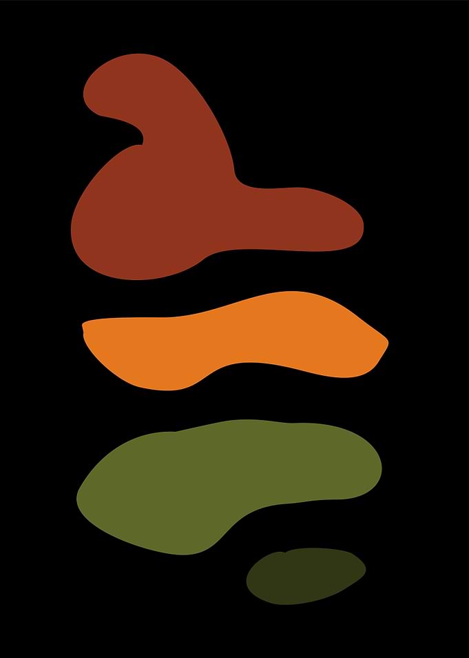 Abstract Organic Shapes