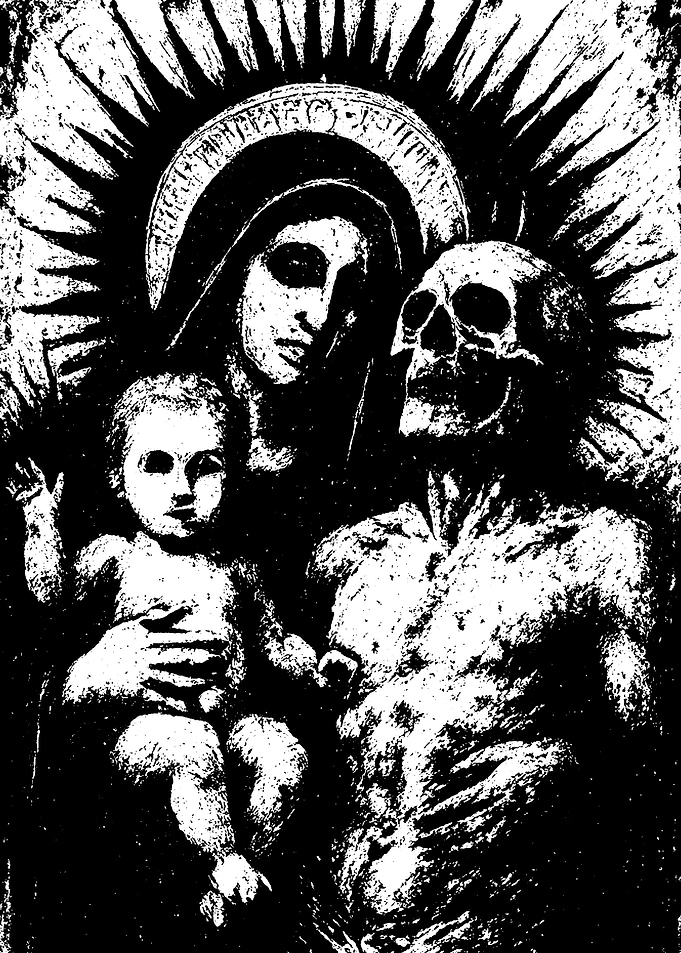 Macabre Holy Family