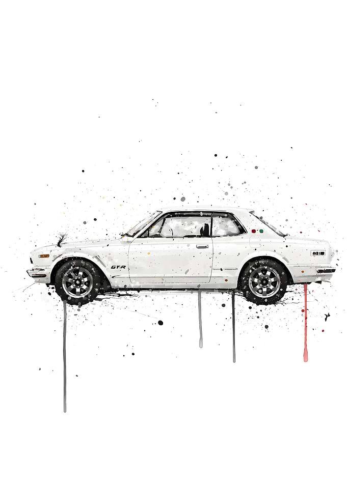 Nissan Skyline 2000GT-R Classic White
