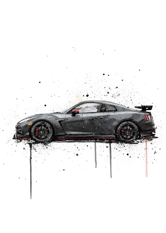 Nissan GT R Nismo Stealth Grey