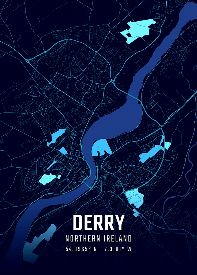 Derry Midnight City Map