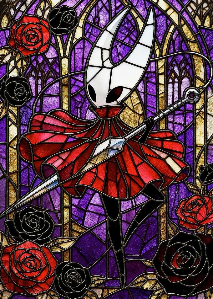 Hornet Stained Glass Art
