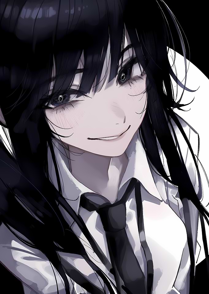 Anime Girl in School Uniform