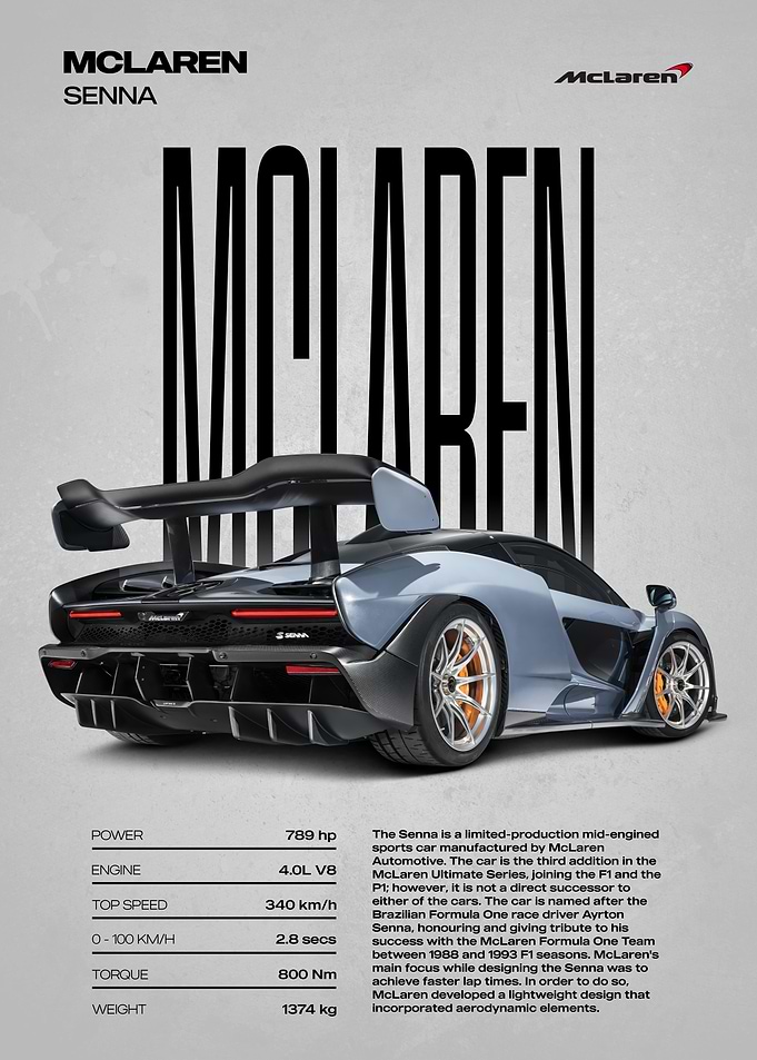 McLaren Senna Supercar