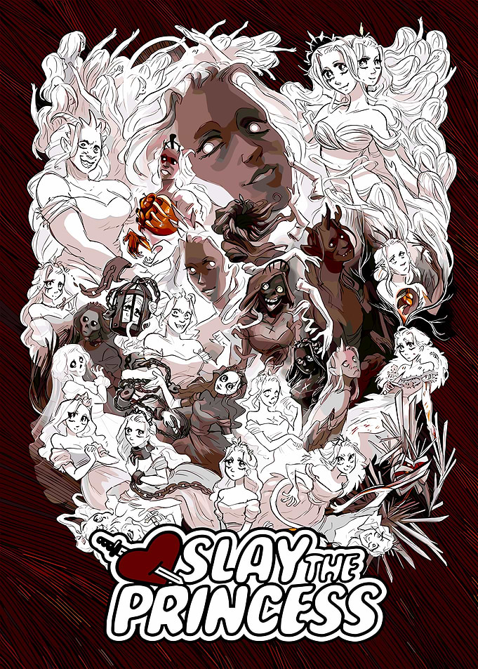 Slay the Princess Game Art