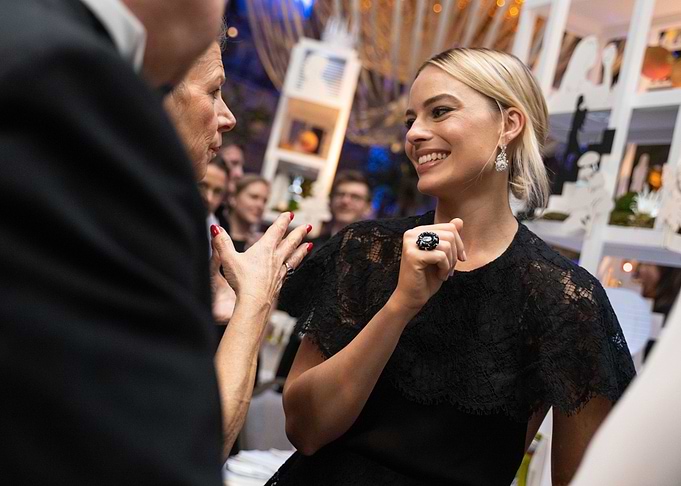 Margot Robbie at an event