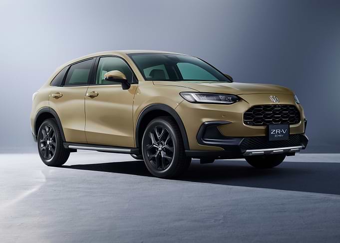 Gold Honda ZR-V SUV