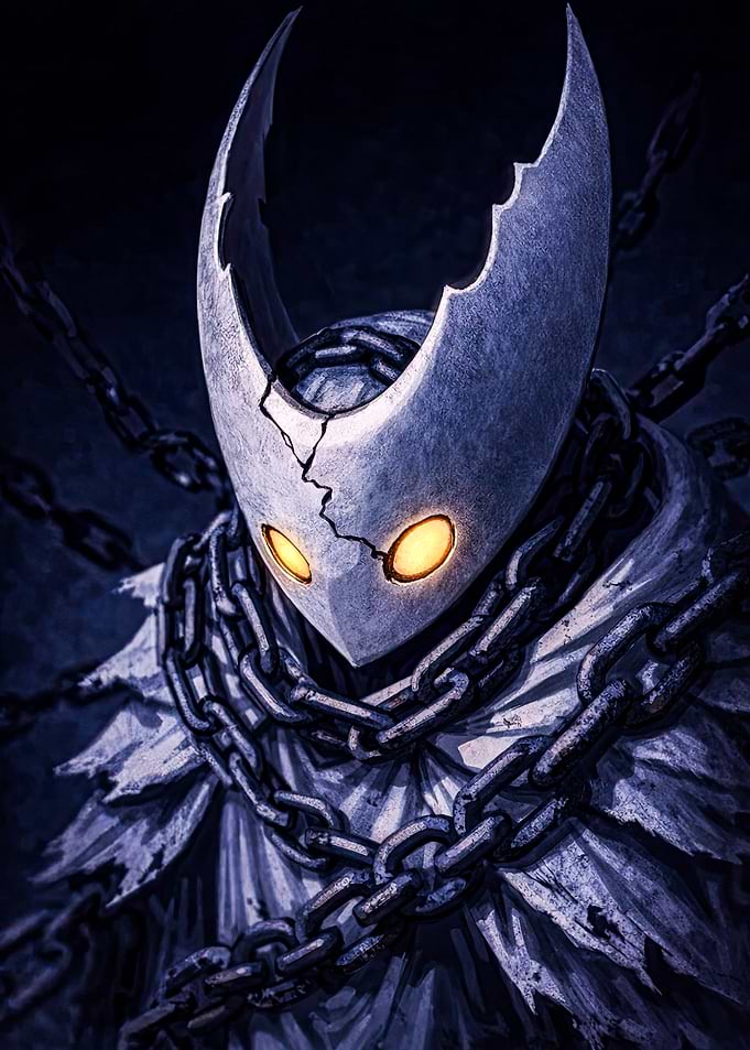 The Knight from Hollow Knight