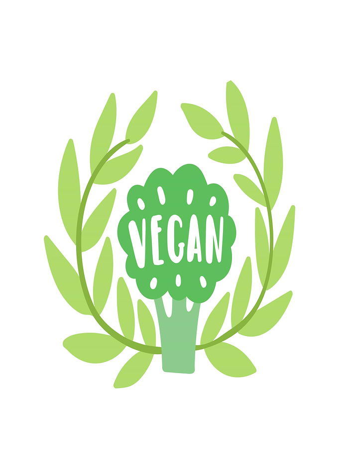 Vegan Broccoli Wreath