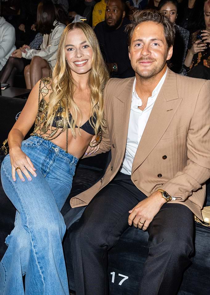 Margot Robbie and Tom Ackerley at Fashion Show