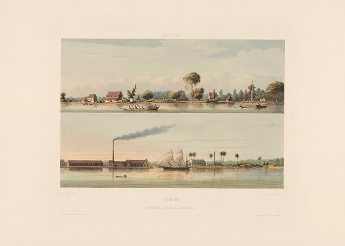 Two Views of a River Landscape