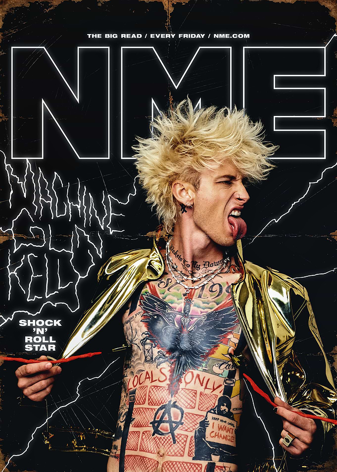 Machine Gun Kelly NME Magazine Cover