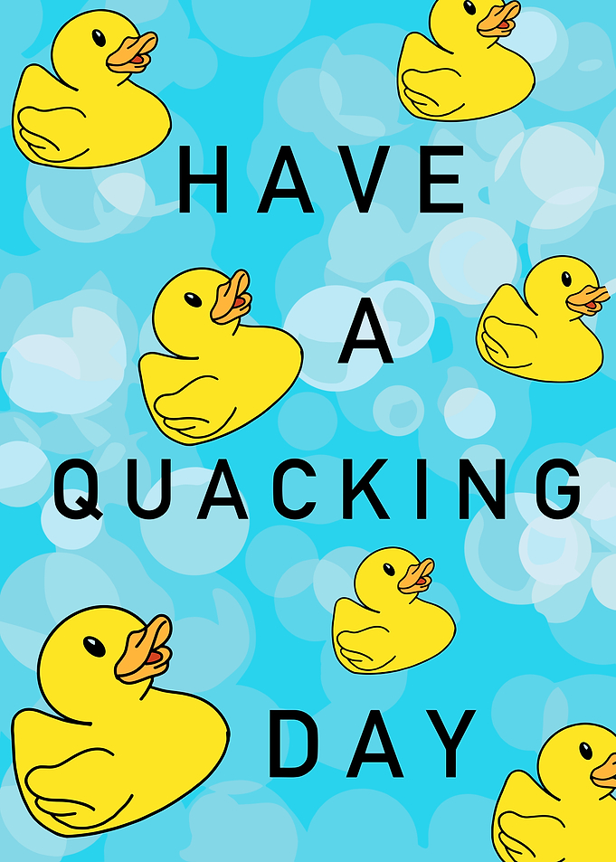 Have a Quacking Day Rubber Ducks
