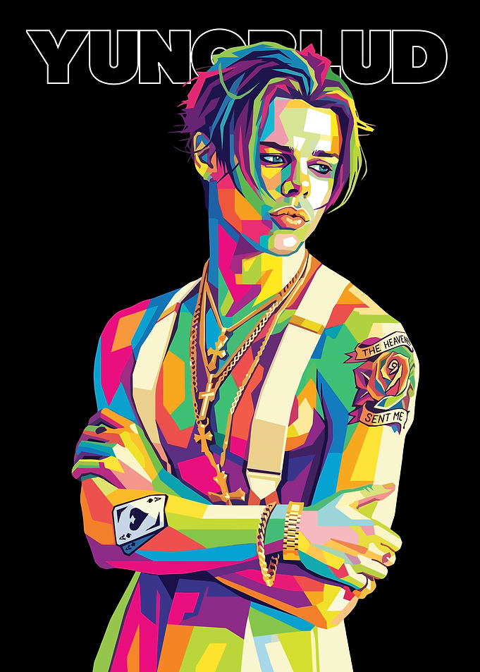Yungblud Pop Art Portrait