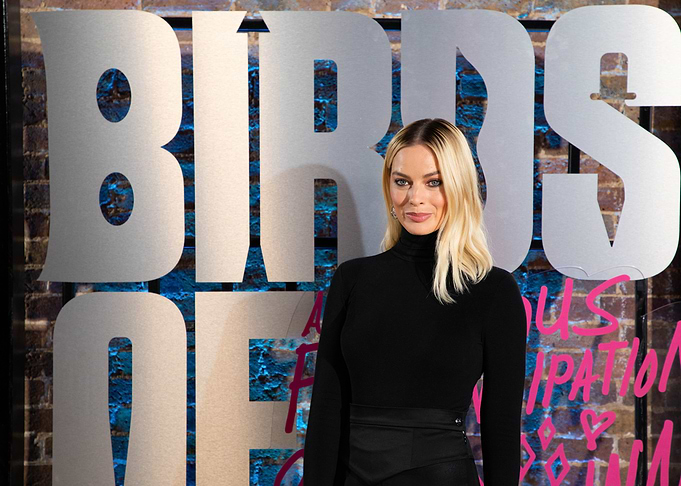 Margot Robbie at Birds of Prey Premiere