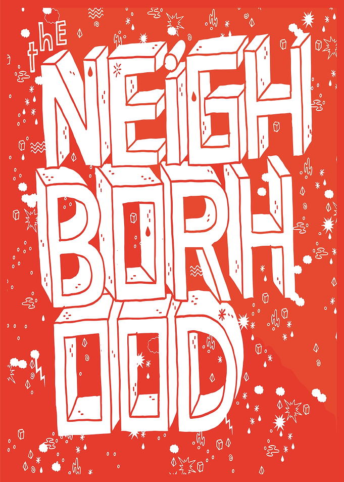 The Neighborhood Text Art