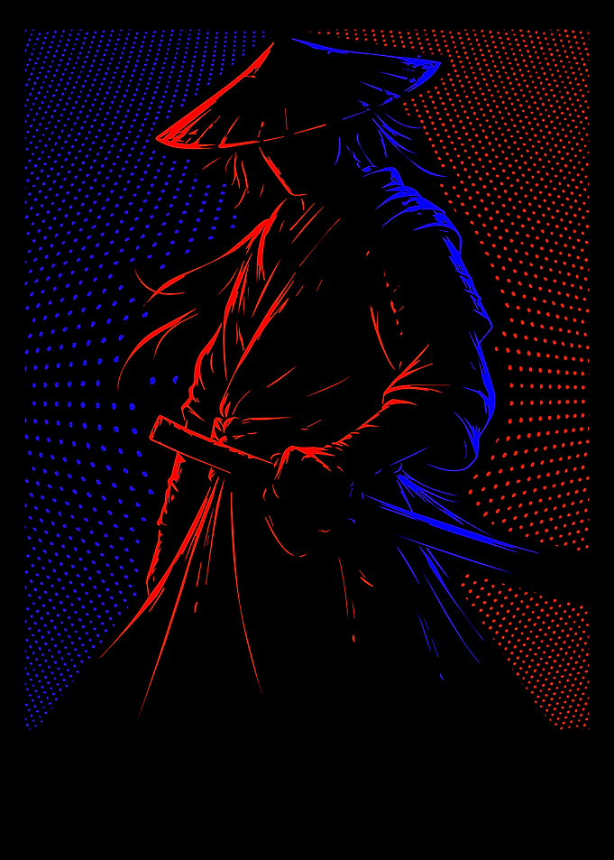 Samurai Warrior with Katana
