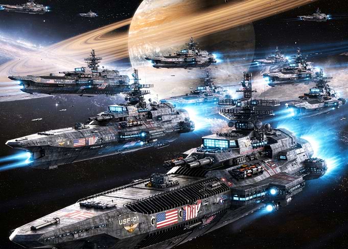 US Space Fleet Battleship Fleet