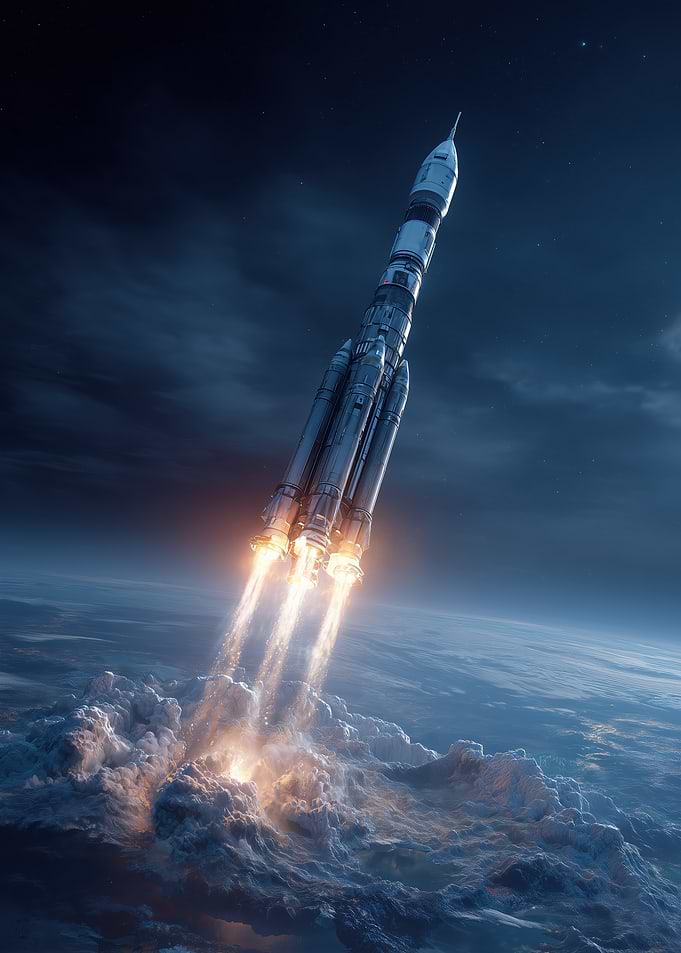Rocket Launching from Earth