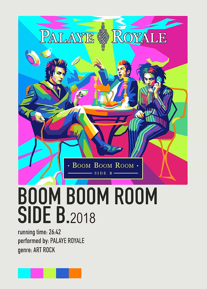 Palaye Royale Boom Boom Room Side B Album Art