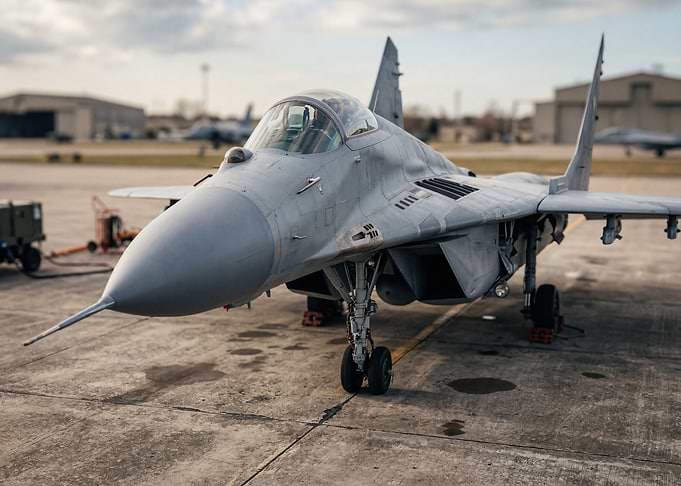 Fighter Jet on Tarmac