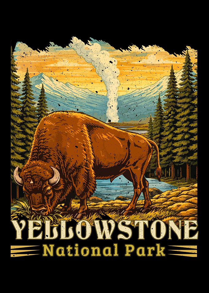 Yellowstone National Park Bison