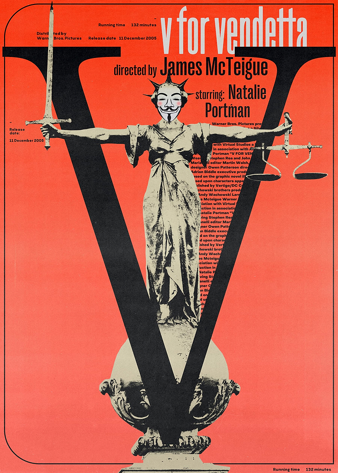 V for Vendetta Movie Poster