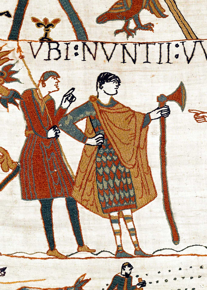 William's Messengers Bayeux Tapestry Scene 10